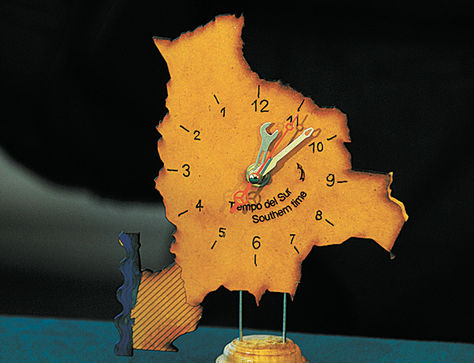 Bolivia - reloj
