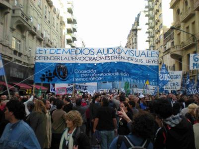 Argentina marcha ley Comunicacion