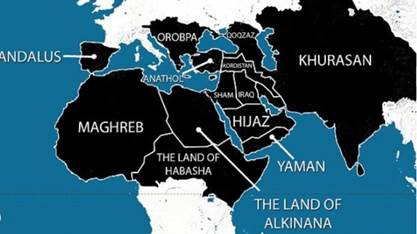Zonas que el Estado Islámico se plantea conquistar en los próximos cinco años