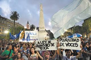  argentina defensa ley medios