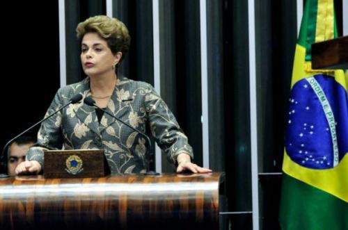 Foto: Dilma Rousseff no Senado em 29/08/2016 atilvez