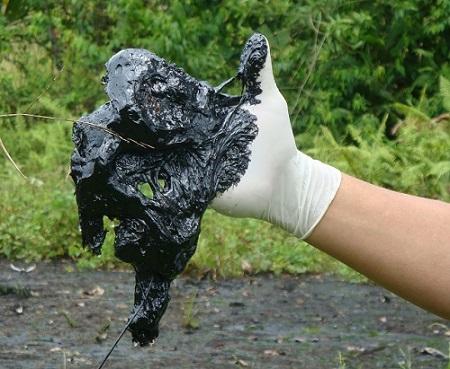 Contaminación por Texaco en la Amazonía ecuatoriana.  Foto: ALAI contaminacion petrolera en la amazonia ecuatoriana   alai