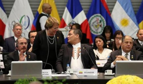 Foto: Presidencia de Ecuador correa celac