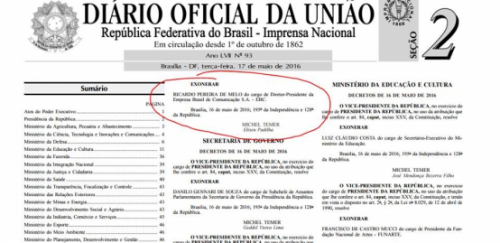  diario oficia brasil