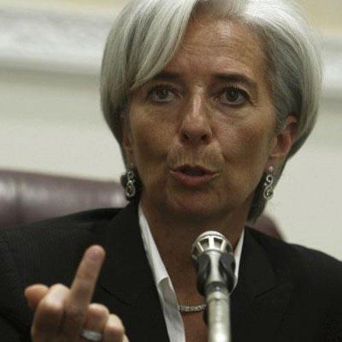 La Directora General del FMI haciéndole un "dedo de honor" al mundo... docotra fmi
