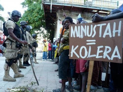  haiti minustah colera