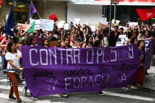 Fotos: Rubens Lopes marcha mujeres