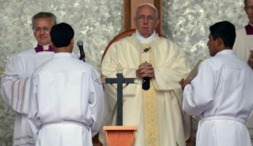 Papa Francisco celebracion Papa Francisco celebracion