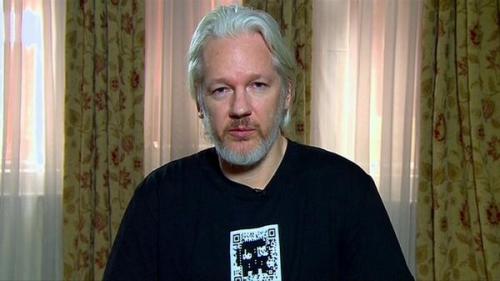 Julián Assange. Foto: Telesur julian assange dos telesur