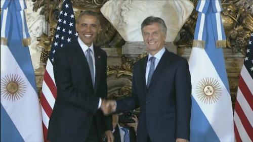  macri y obama