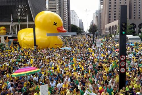 Foto: Ayrton Vignola/Fiesp manifestacion brasil