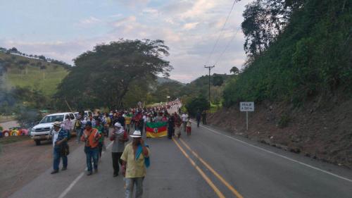 Foto: ACIN manifestacion colombia