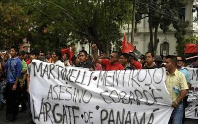 Foto: Prensa.com manofestacio contra matinelli la prensa Foto: Prensa.com manofestacio contra matinelli la prensa