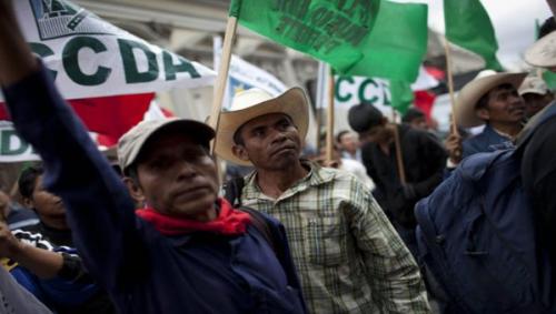 Foto: Telesur twitter marcha del agua telesur twitter