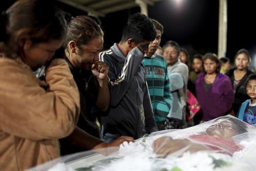 Clodiodi Aquileu, muerto el 14 de junio. Foto: CIMI mato grosso violencia