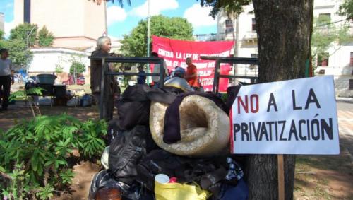Congreso Democrático del Pueblo no a la privatizacion