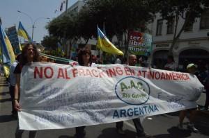  no al fracking en argentina