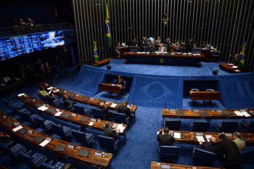 Instalación de la sesión del Senado. Foto: Fabio Rodrigues Pozzebom/Agencia Brasil senado fabio rodriguez pozzebom agencia brasil